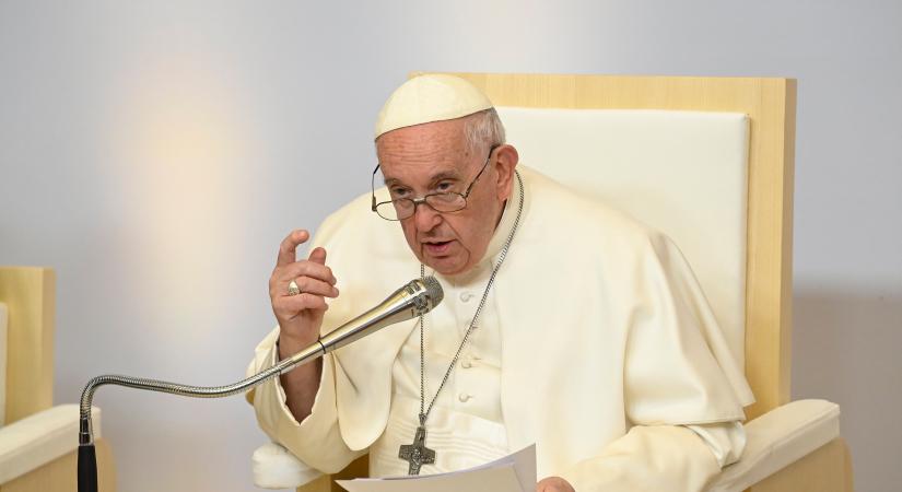 A rutinos tolmács is lámpalázas volt Ferenc pápa szavainak fordításakor