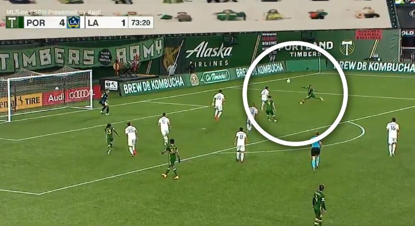 Videó: ezt látni kell, hatalmas gól kapásból az MLS-ben!