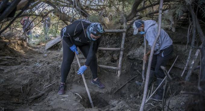 Rejtélyes temetőt találtak Mexikóban, közel 60 hulla került elő