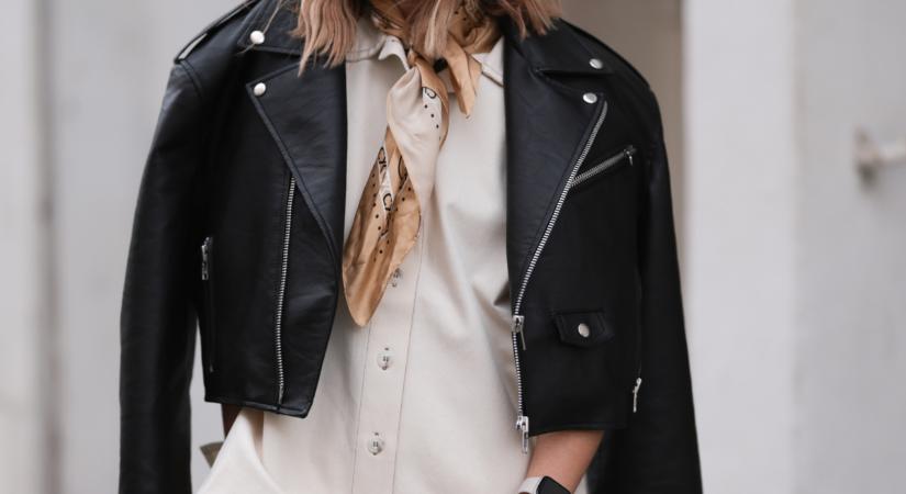 A bőrhatású dzseki nem csak a vagány motoros fazont jelenti: divatos darabok nőies és laza variációkban