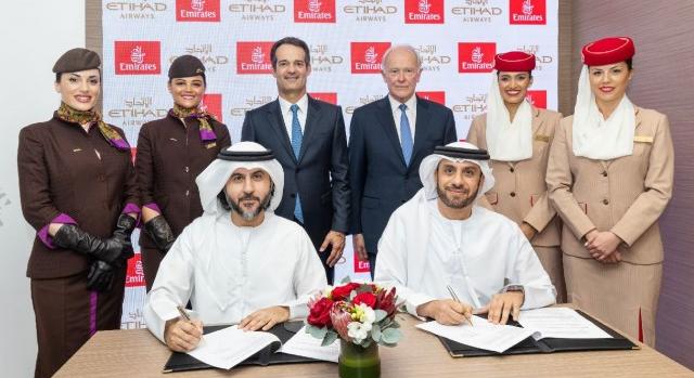 Együttműködési megállapodást kötött az Emirates és az Etihad