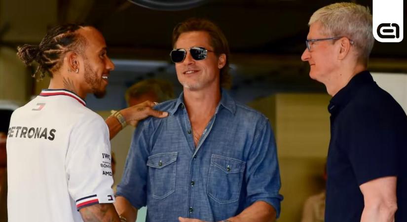F1-es film készül Brad Pitt és Lewis Hamilton közreműködésével