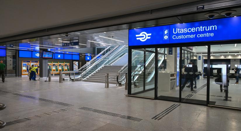 Megnyílt az új utascentrum a Keleti pályaudvaron