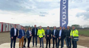 A Volvo eddigi legzöldebb Truck Centere épül Ecseren