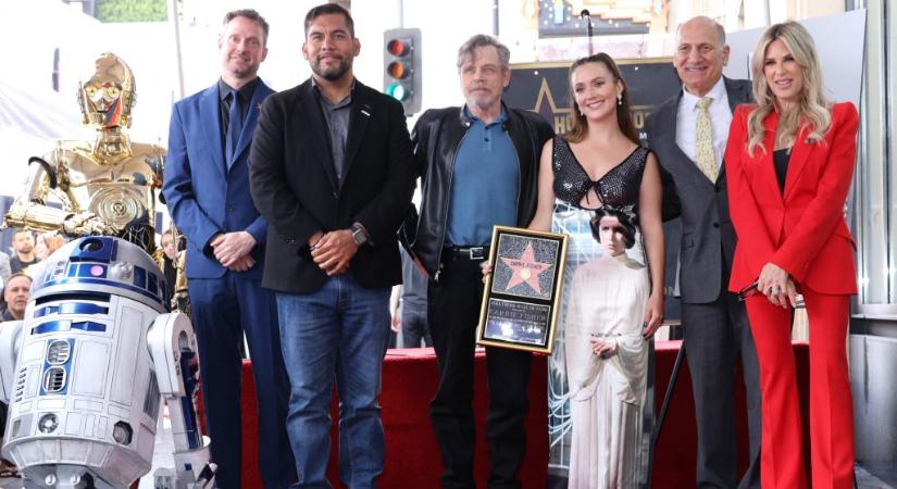 Carrie Fisher végre csillagot kapott Hollywoodban