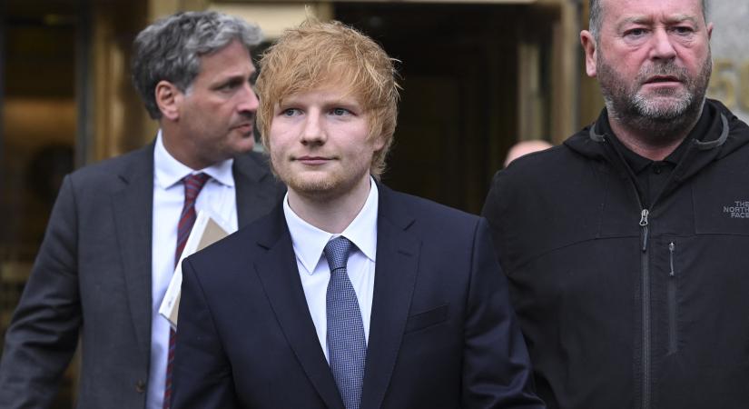 Tovább zenél Ed Sheeran: megnyerte a plágiumpert