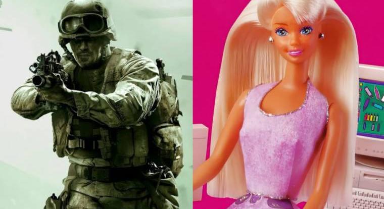 A Call of Duty nem került be minden idők legfontosabb játékai közé, de a Barbie Fashion Designer igen