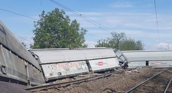 Kisiklott egy tehervonat, leállt a vasúti közlekedés a záhonyi fővonalon