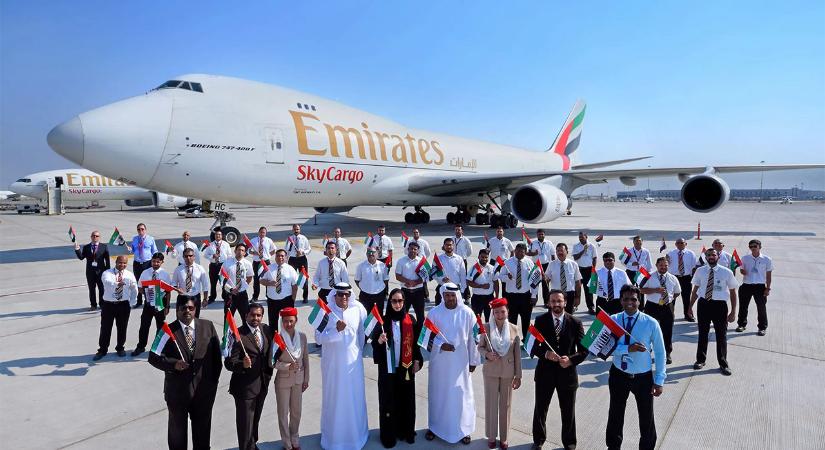 Két Boeing 747-400F áruszállítóval bővíti kapacitásait az Emirates SkyCargo