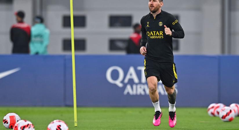 PSG: Lionel Messi ismét edzésbe állt!
