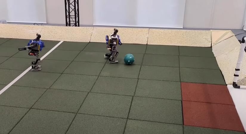 Egész jól fociznak a Google DeepMind-robotok
