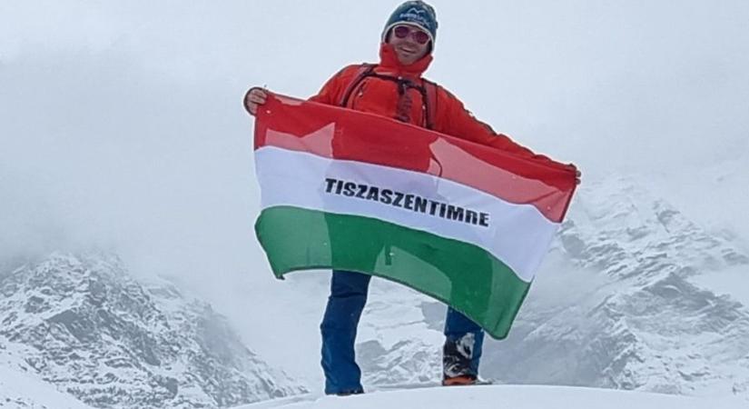 Az Alföldről a Himalájára: szédítő magasságba jutott a tiszaszentimrei hegymászó