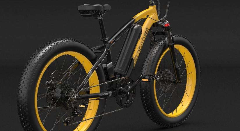 Kiárusítás: masszív, 1000W-os elektromos kerékpár extra széles kerekekkel jó áron