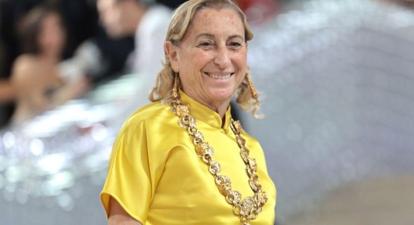 „Ha minőségi dolgot vásárolunk, akkor jól érezzük magunkat, és ez az érzés megmarad” - 74 éves lett Miuccia Prada