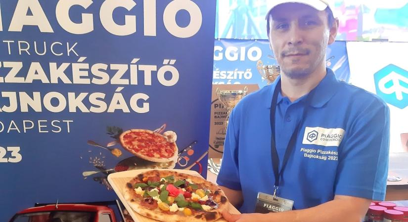 Ezüstérmet nyert a győri szarvasgombás pizza
