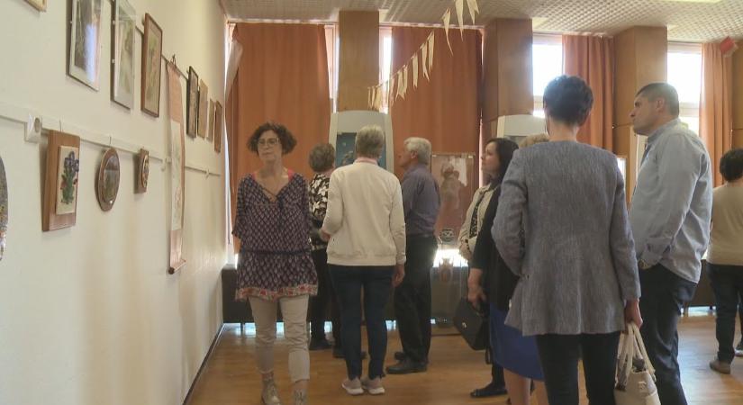 Szabóné Harmat Ilona alkotásaiból nyílt kiállítás