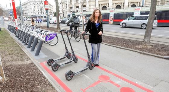 No-go zónák lesznek az elektromos rollereknek Bécsben, ahol automatikusan leállnak