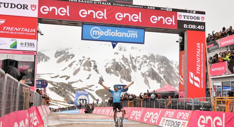 Giro d’Italia 7. szakasz: lazára vették az összetett esélyesei, EOLO-Kometa siker a Campo Imperatórén