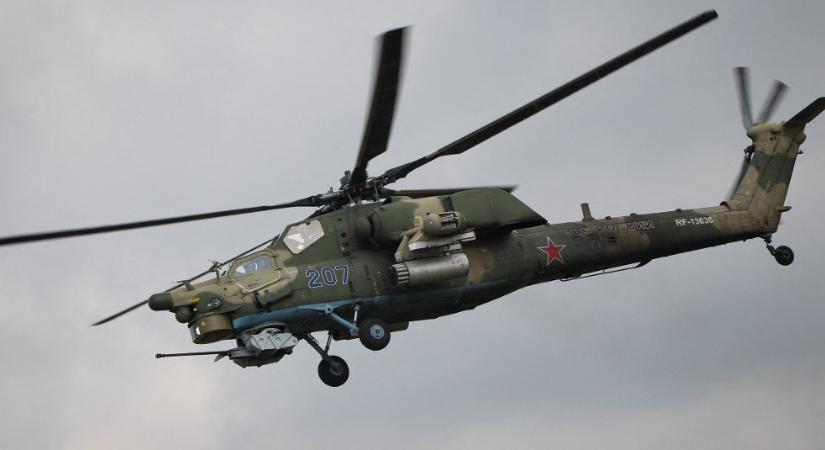 Lezuhant egy orosz katonai helikopter a Krím-félszigeten