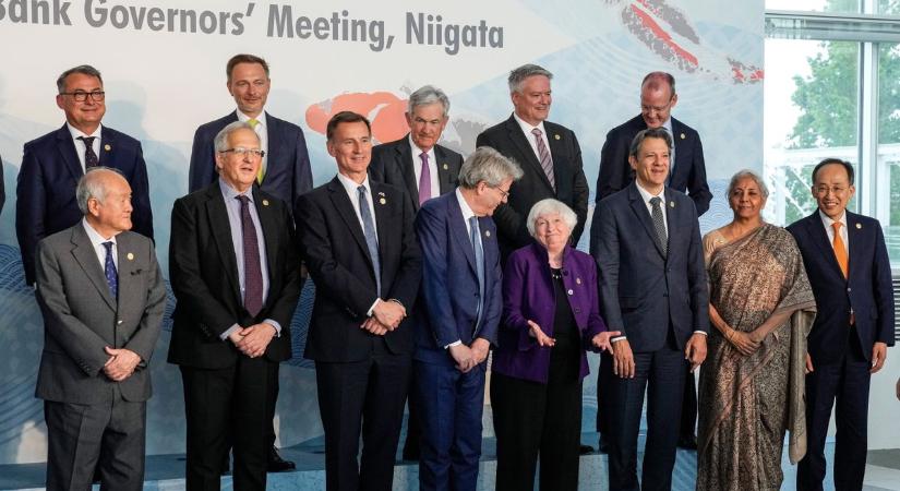 A G7 ígéretet tett arra, hogy kordában tartják az inflációt
