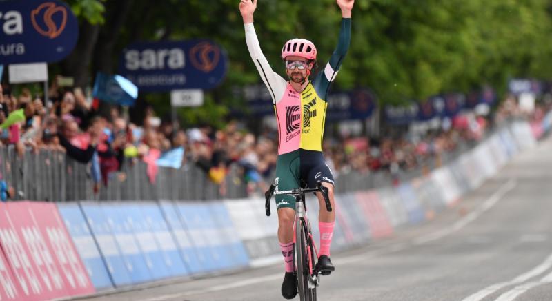 Giro d'Italia 8. szakasz: Ben Healy egy ötven kilométeres szóló támadás végén győzött