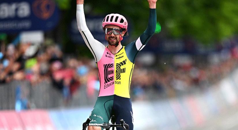 Giro: Ben Healy nyerte a 8. szakaszt; Roglic már a 3. összetettben