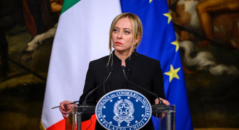 Egy német lap azzal fenyeget, hogy Giorgia Meloni felforgatná az olasz alkotmányos rendet