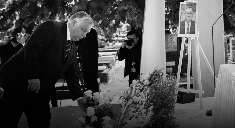Orbán Viktor Bajkai István temetésén: Isten Veled, barátom!