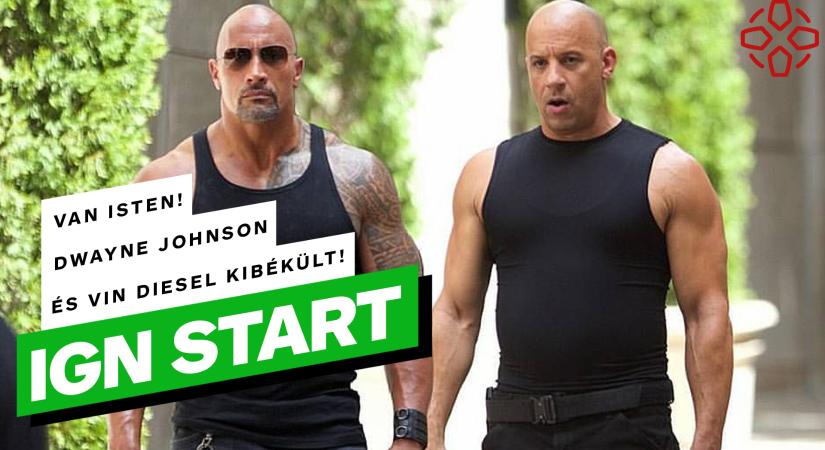VIDEÓ: Van isten! Dwayne Johnson és Vin Diesel kibékül! - IGN Start 2023/20..