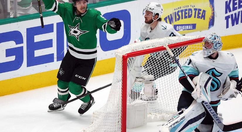 NHL: utolsóként a Dallas Stars jutott főcsoportdöntőbe