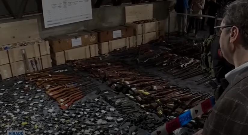 Páncéltörők és kézigránátok is előkerültek – több mint 13 ezer illegális fegyvert szolgáltattak be eddig Szerbiában