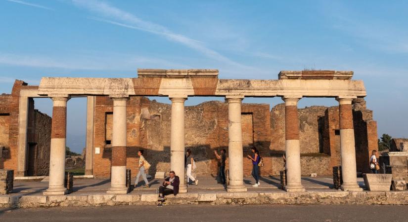 A Szerelmesek házánál találtak emberi maradványokat az antik városban