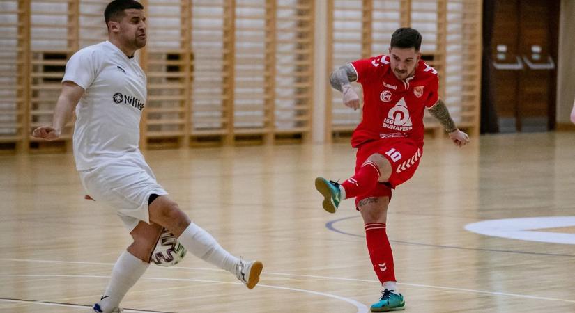 Magabiztosan nyerte meg rangadóját a Dunaújváros Futsal