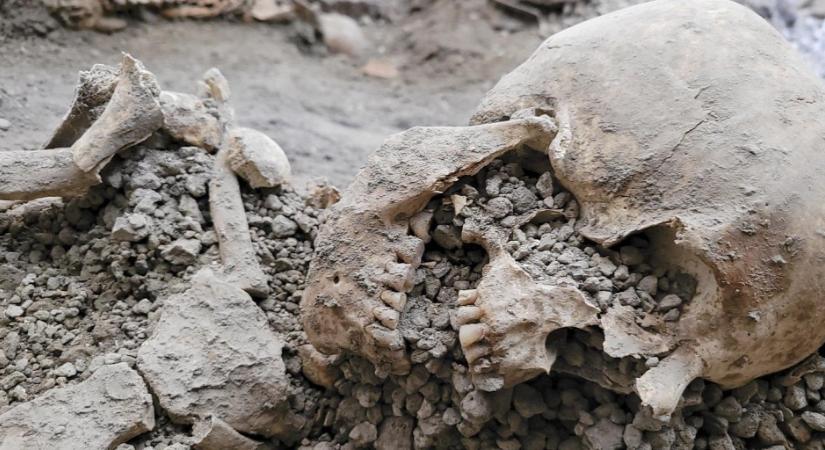Újabb holttestek kerültek elő Pompejiből