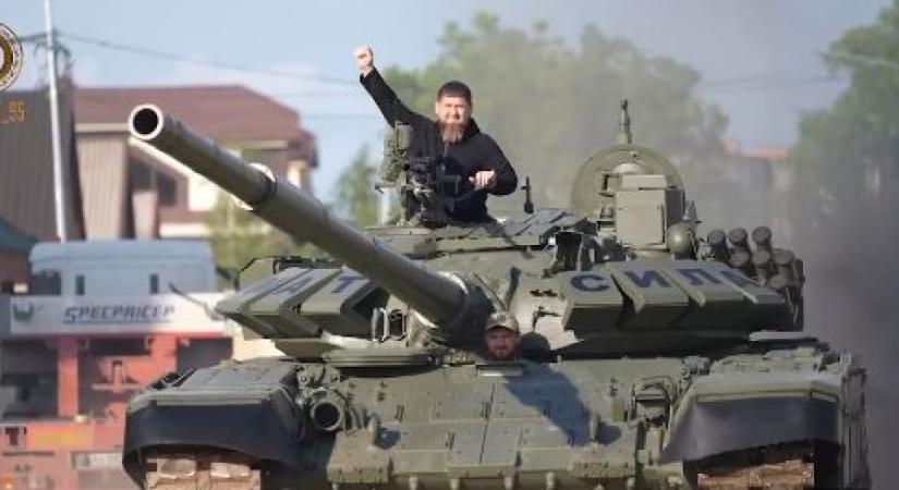 „Dióként törjük össze az Abramsokat” – Kadirov elárulta, milyen harckocsikkal vonulnak be Kijevbe