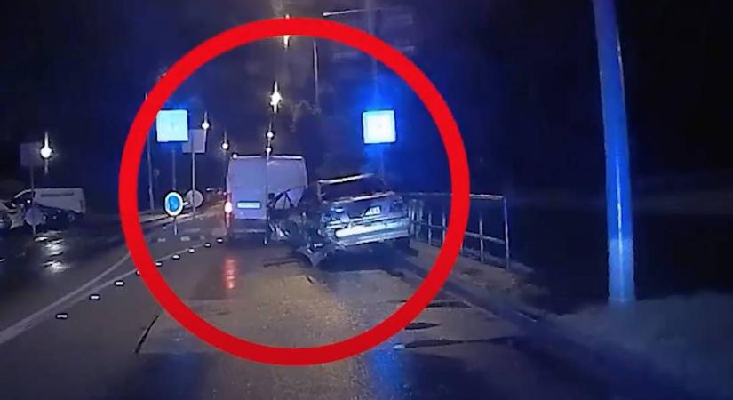 Sofőr nélkül vontatták a ripityára tört BMW-t Budapesten, és egyéb idióták