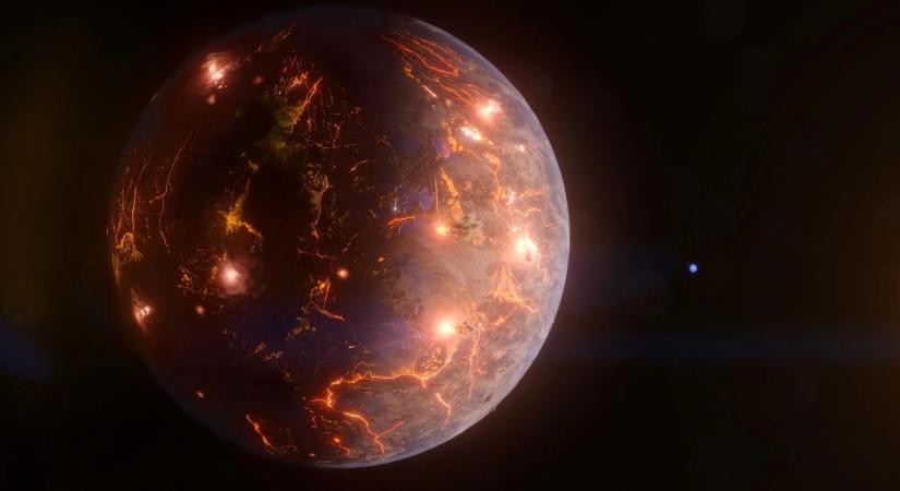 A NASA rátalált egy olyan Föld méretű exobolygóra, amit csak vulkánok boríthatnak