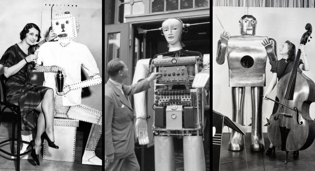 Régi idők robotemberei: cigarettáztak, koktélt kevertek, zenéltek, cukorkát árultak