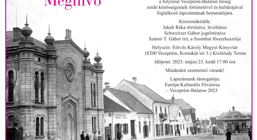 A Szombat Veszprém-Balaton számának bemutatója