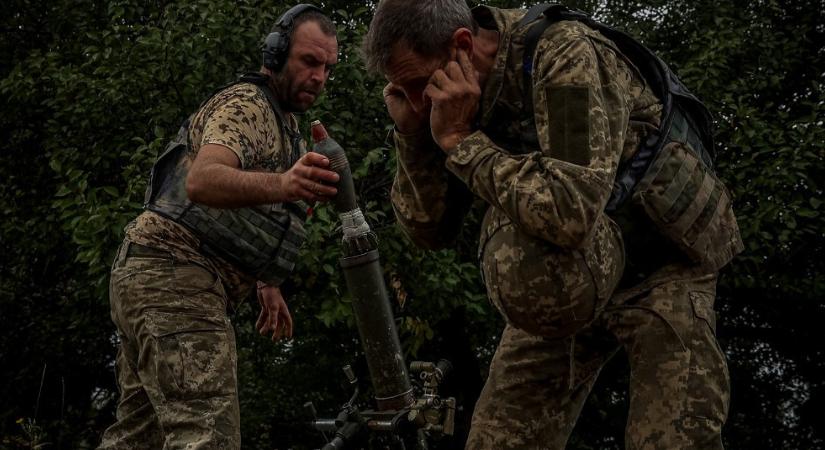 Tartalékos ukrán katonákra csapott le az orosz hadsereg