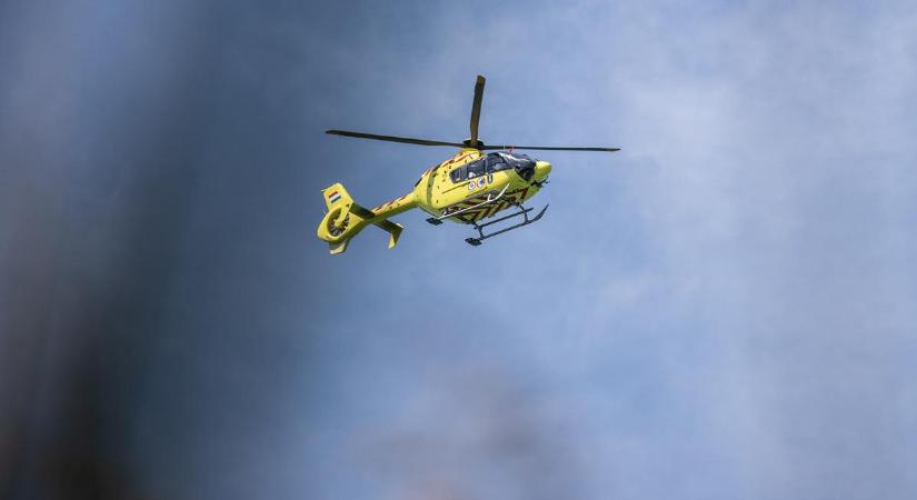 Újabb súlyos baleset: busz és autó ütközött Tiszanagyfalun: mentőhelikoptert riasztottak