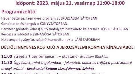 Jeruzsálem nap Kecskeméten