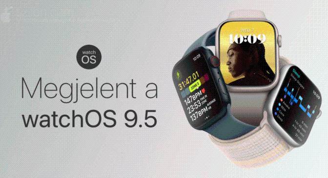 Megjelent a watchOS 9.5 – egy új számlap, fejlesztések, hibajavítások