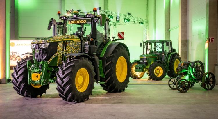 A John Deere már kétmillió traktort gyártott Mannheimben