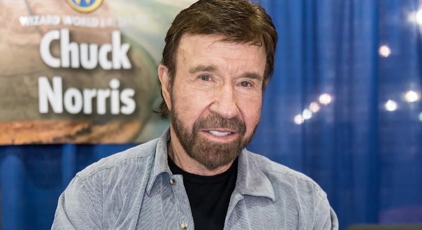 Atyaég: friss fotó látott napvilágot Chuck Norrisról, felismerhetetlen