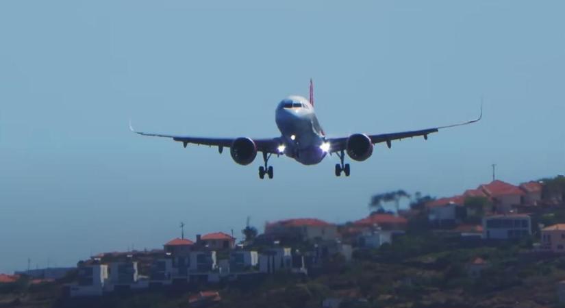 Rémület a WizzAir repülőgépén Madeirán: megérkezett a légitársaság válasza