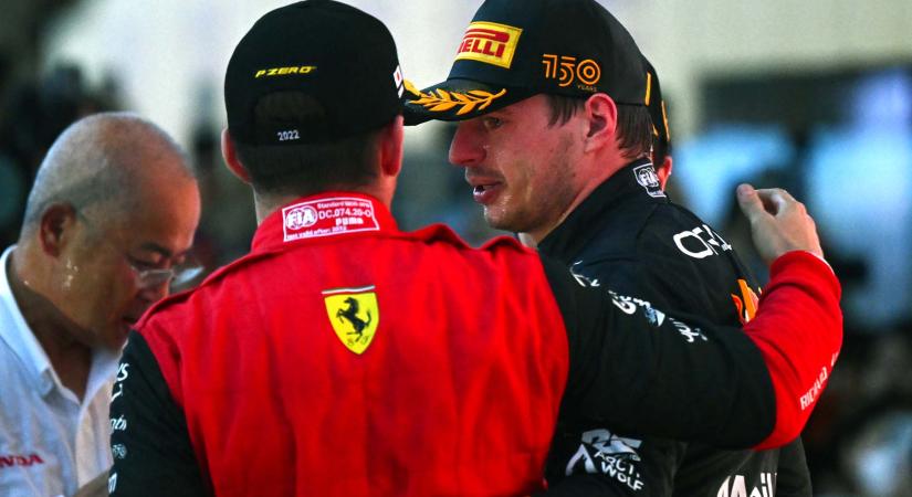 A Ferrari alelnöke szerint van egy nagy előnye Verstappennek Leclerc-rel szemben