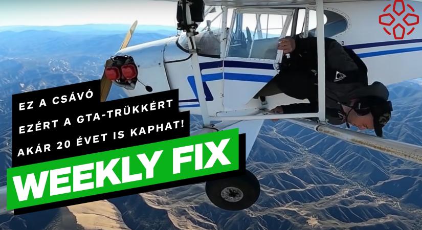 VIDEÓ: 20 évet kaphat a YouTuber egy GTA-s mutatvány miatt - Weekly Fix (2023/20. hét)