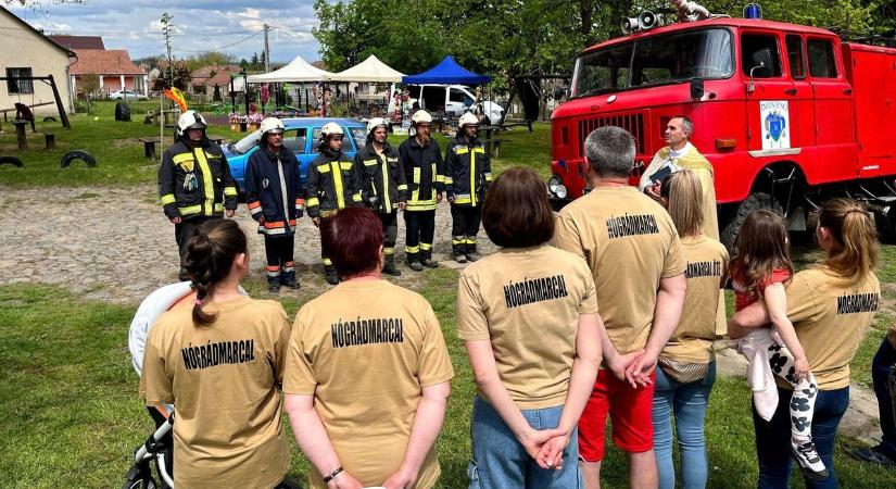 Aktívan segítik a tűzoltók munkáját a nógrádmarcali önkéntesek