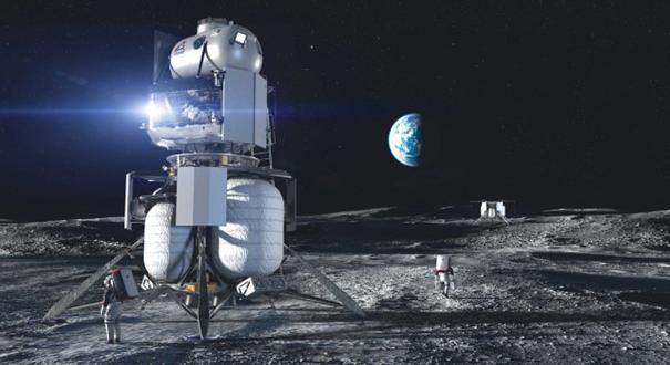 NASA: a Blue Origin vezetésével épülhet a következő holdi leszállóegység
